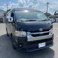 買取対象となるハイエースの外観前方写真