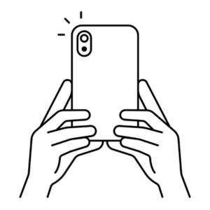 スマートフォンで商用車の写真を撮影する査定手順